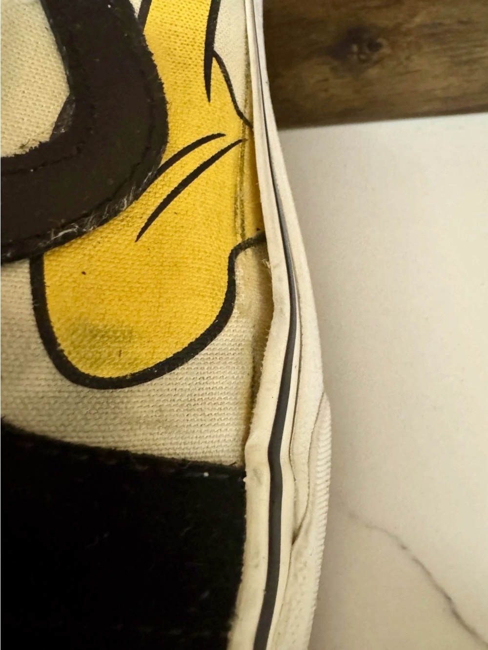 Retired Disney Gang Vans High-Top Sneakers in Mickey, Donald, Pluto, & Goofy - Picture 9 of 13